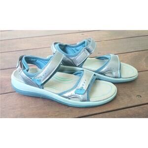 ORTHOFEET 967 MALIBU BRONZE ORTHOPEDIC FISHERMAN SPORT SANDALS 8.5